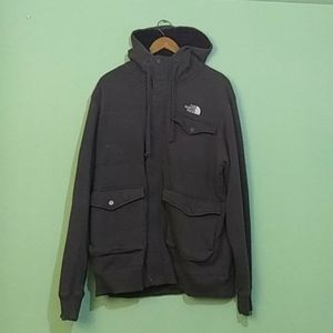 Grey North Face Fleece Jacket